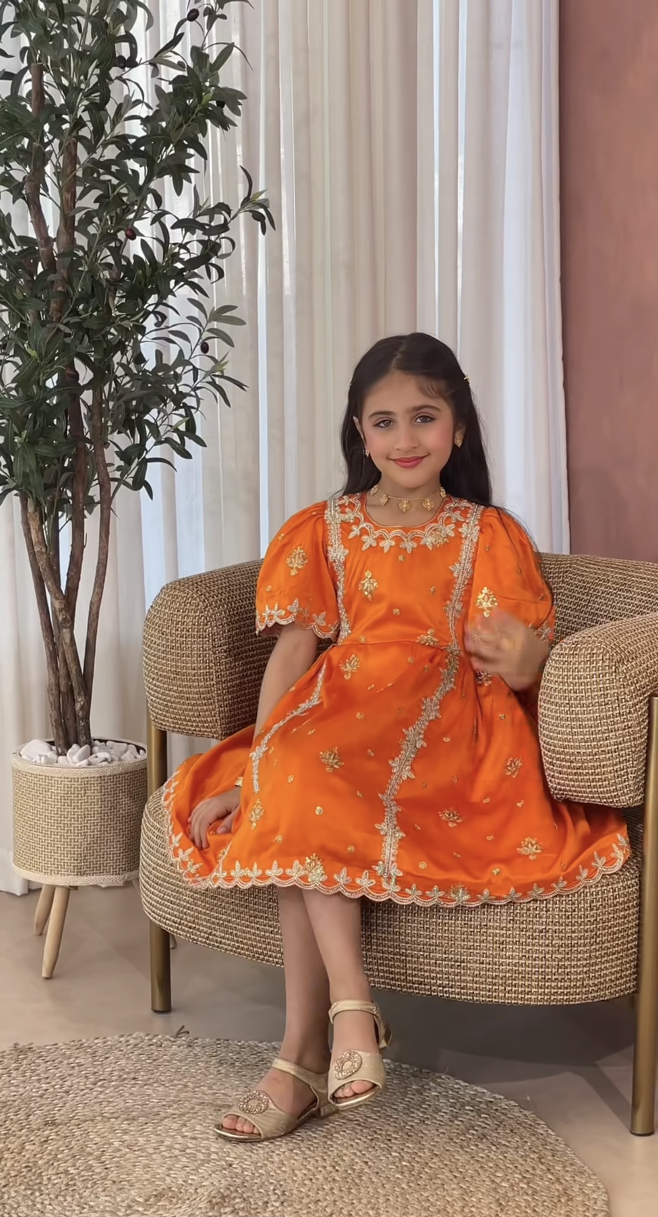 فستان 🍊عيد الفطر